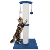 Ahomdoo cat scratching post with 34-inch heavy-duty sisal surface for durable scratching