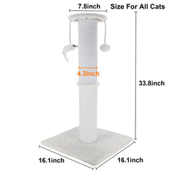 Ahomdoo post base sturdy and stable for confident climbing.
