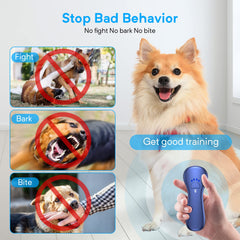 Ahwhg ultrasonic bark deterrent charging via USB for convenient power on the go