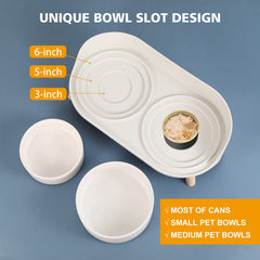 AHX splash guard protecting floors during meals