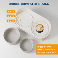 AHX splash-proof guard reduces spills and keeps floors cleaner during meals.