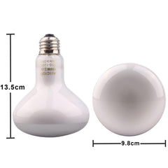 Aiicioo Reptile Basking Light 150W emits even heat for stable terrarium comfort