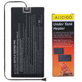 Aiicioo reptile heating pad in terrarium setup for steady warmth