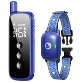 Aikko dog shock collar remote demonstrates simple control for training sessions