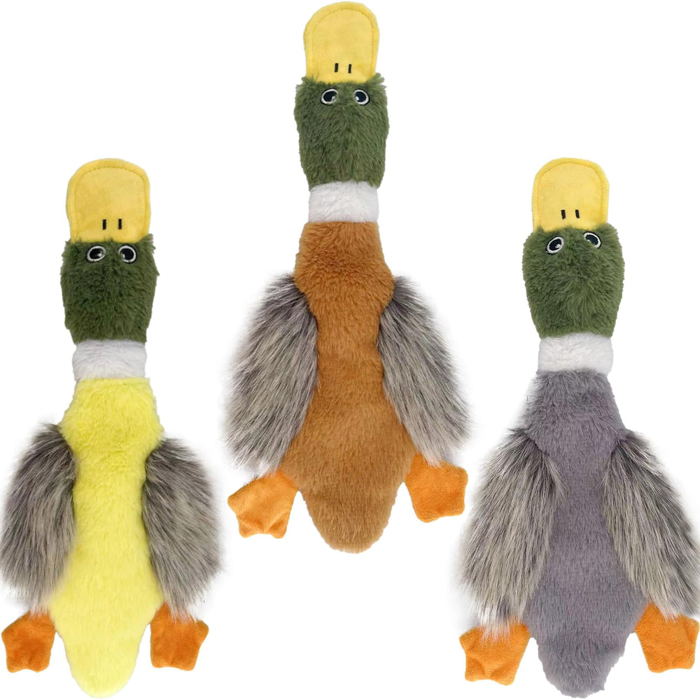 AIMETING duck toy squeaky head for interactive play and stimulation