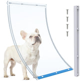 Aimiehonuo extralarge dog door flap 10.5x15 for easy pet passage and secure weather protection.