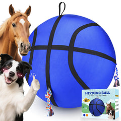 AIPERRO 25-inch dog herding ball giant sphere for energetic outdoor play.