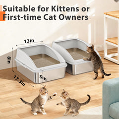 AIPERRO low-entry design supports easy access for small cats.