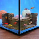 Aiqriwv 90Β° corner cave view for real-time observation of aquatic residents.
