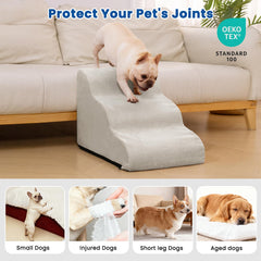 Airpanda stairs offered in 3, 4, or 5 steps to fit furniture height.