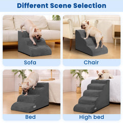 Airpanda dog steps non-slip base keeps stable footing on the floor