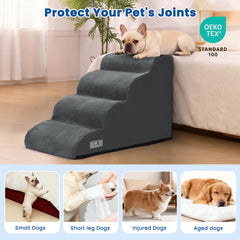 Airpanda dog steps removable cover is machine-washable for easy cleaning