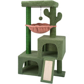 AIWIKIDE cactus cat tree base board provides sturdy foundation for play and rest.