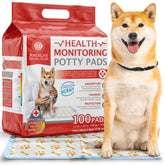 AKC Advanced Puppy Pads with Health+ color-change indicator signals health awareness