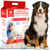 AKC Advanced Puppy Pads Health+ color change signals pH cues for easy monitoring