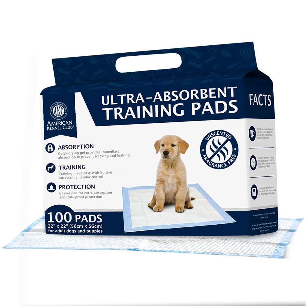 AKC puppy training pad leak proof for indoor housetraining