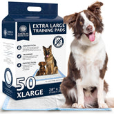 AKC puppy training pad demonstrates leak-proof top layer protecting floors.