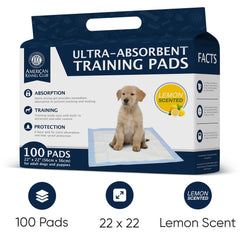 AKC scented pad demonstrates quick-dry gel technology absorbing moisture efficiently.