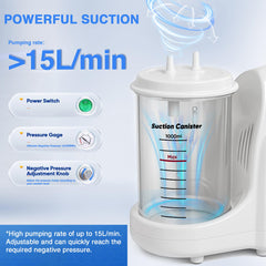Akvich detachable 1000ml container shown for easy cleaning.