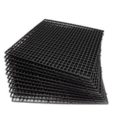 ALEGI aquarium egg crate grid divider in black for flexible partitioning.