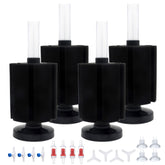 ALEGI sponge filter large 4pcs with suction cups for reliable filtration in large tanks