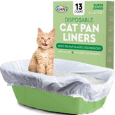 Alfapet elastic cat litter liner in X-Giant fit showing large coverage area