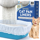 Alfapet Sifting Cat Litter Box Liners fit extra-giant boxes for easy maintenance.