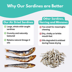 ALFIE'S TREATOS sardines whole fish pieces ready to serve