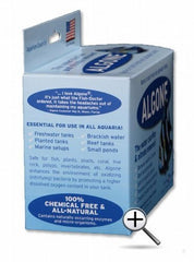 Algone crystal-clear water result after treatment enhances viewing in aquarium