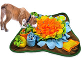 Alibuy Dogs Snuffle Mat top view for engaging scent training and mental enrichment