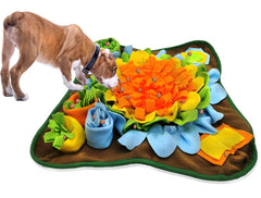 Alibuy Dogs Snuffle Mat top view for engaging scent training and mental enrichment