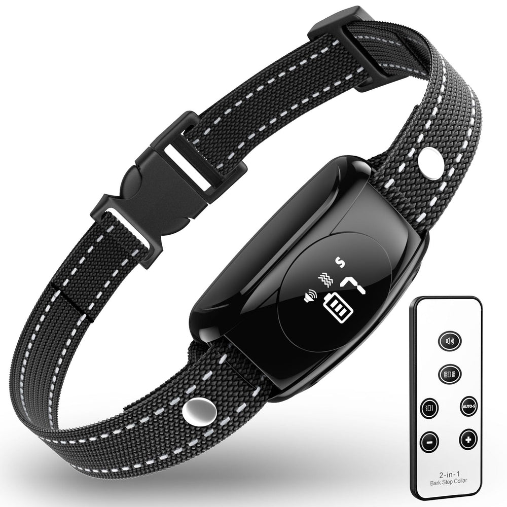 ALKD Bark Collar Beep Vibration demonstrates gentle training without shocks for calmer sessions
