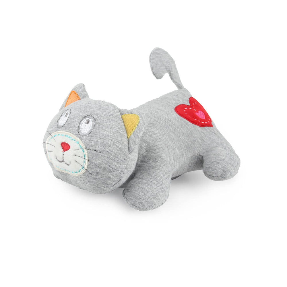 ALL FOR PAWS AFP Heartbeat Cat Toy pack shot shows cozy plush comfort.