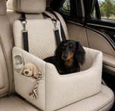 ALL GOOD PET SUPPLIES dog car seat elevates view for calmer rides