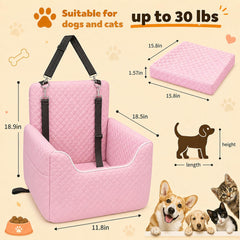 ALL GOOD PET SUPPLIES dog car seat safety strap attached to harness
