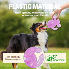 Allcoke Indestructible Dog Toy designed for tough chewers with no stuffing.