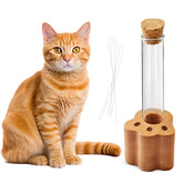 Allenkwok Cat Whisker Jar clear vase displaying whiskers with elegant clarity