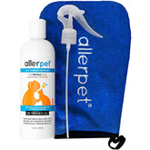 Allerpet Aloe Vera Free bottle 12oz for fragrance-free dander care.
