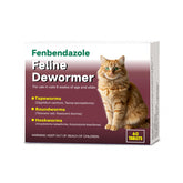 Alltripal dewormer packaging with 60 tablets for cats, convenient home parasite management.