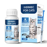 Alltripal Lvermect dewormer liquid for cats bottleβsupports at-home deworming and digestive balance.