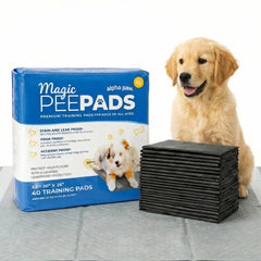 Alpha Paw Magic Pad shows a 6-layer core for maximum absorption.