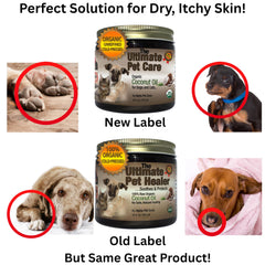 ALPHA PET ZONE coconut oil cat skin care, supports dry skin relief.
