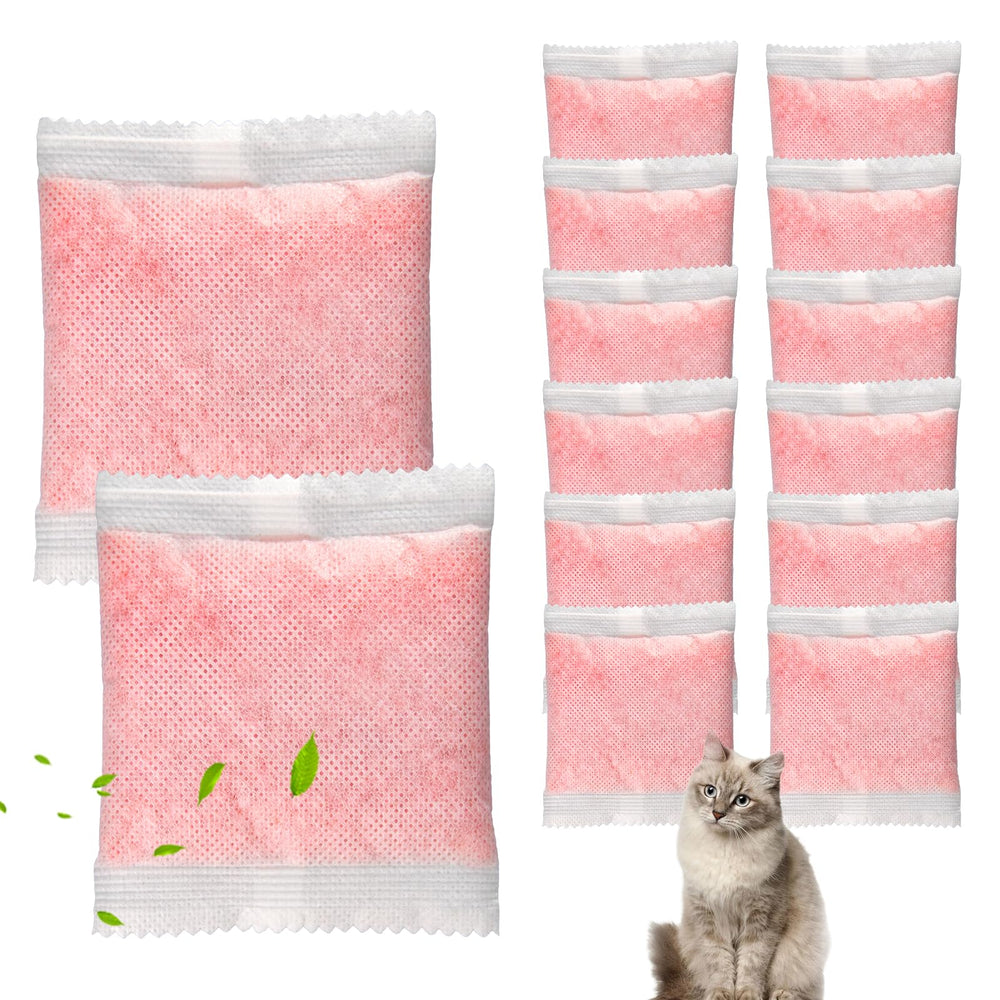 ALS AILISUO 14-pack refills for cat litter odor elimination in homes.