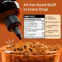 Graphic highlighting natural ingredients in Altira gravy.
