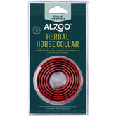 ALZOO Herbal Horse Collar packaging showing eco-friendly materials and setup.