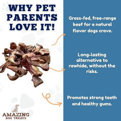 Amazing Dog Treats 100 percent beef bully sticks ideal single-ingredient treats