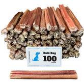 Amazing Dog Treats bully sticks 6in hero image with bulk chews for dogs