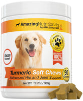 Amazing Nutritionals turmeric dog chews bacon flavor for joint support