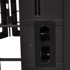 Amazon Basics octagonal panels interlock for quick, sturdy setup