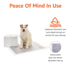 Amazon Basics built-in attractant supports potty training routines.
